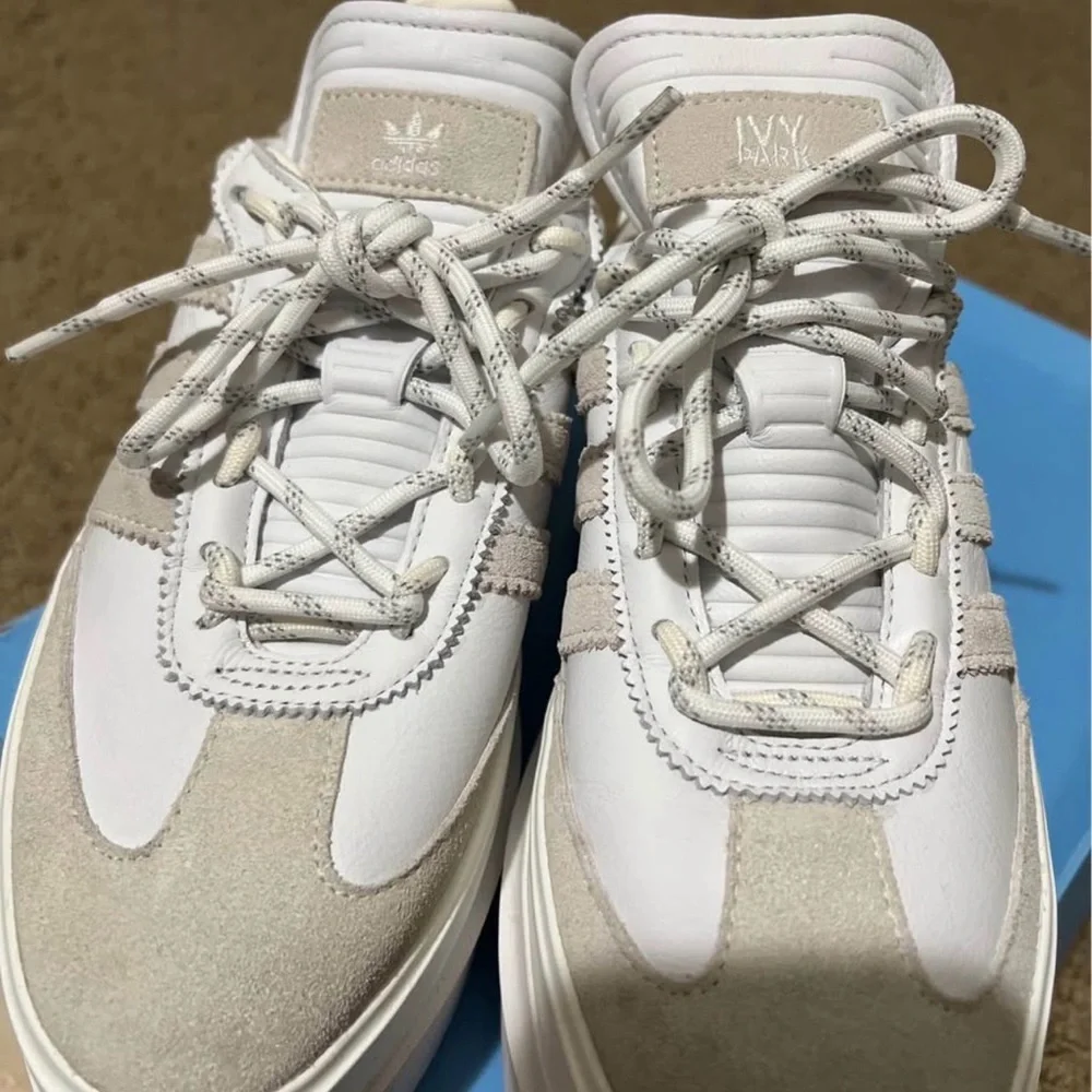 Adidas IVY PARK White and Cream Sneakers - Picture 2 of 4